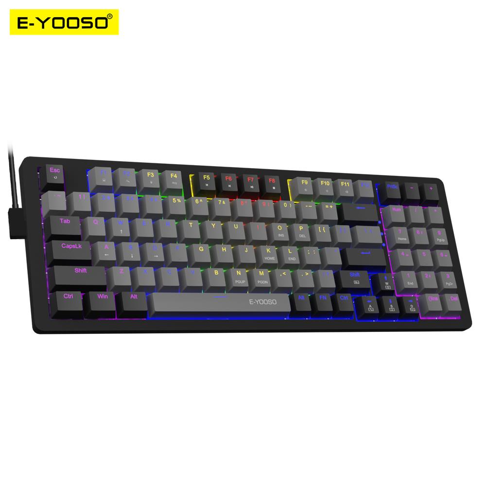Gaming Keyboard Budget - E-YOOSO Z94 USB Mechanical Gaming Keyboard