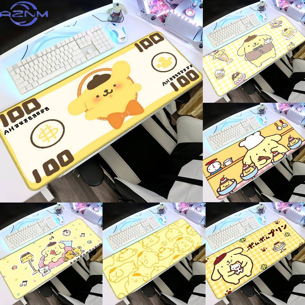 Gaming Keyboard Top - Cute P-Pompompurin Mouse Pad Rubber Thicken