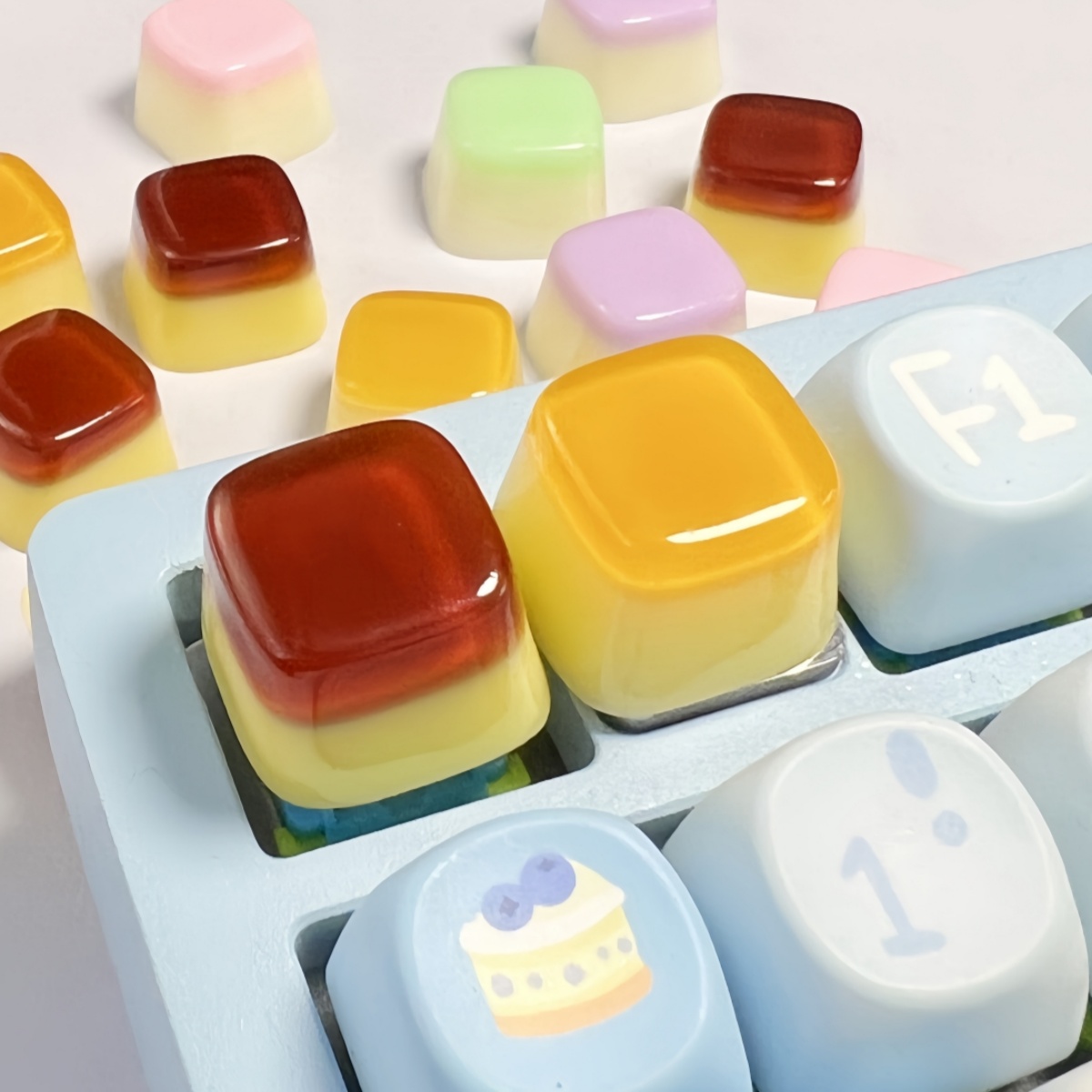 DIY personalized dropper resin - огляд і ціна Keyboard Gaming Transparent