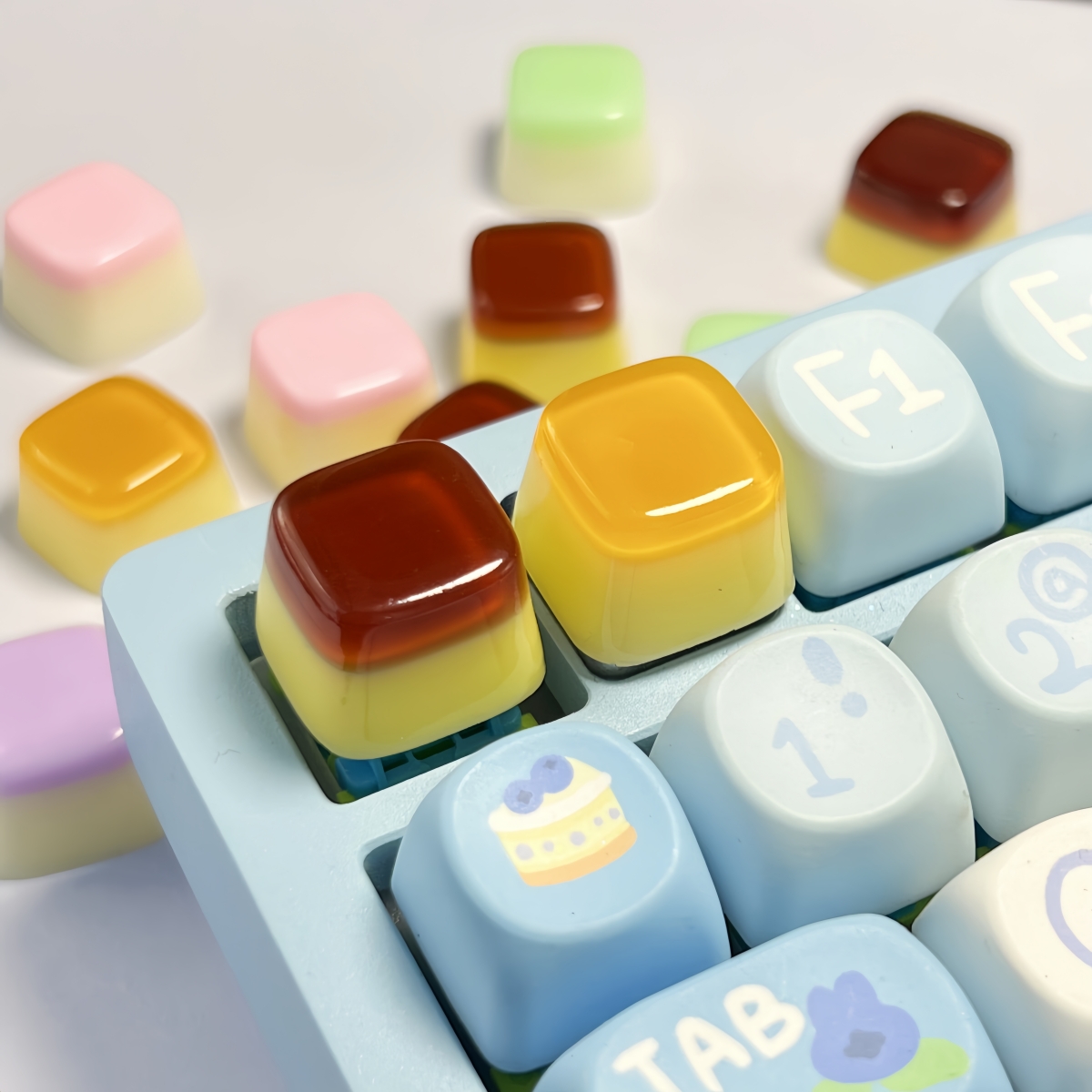 DIY personalized dropper resin - огляд і ціна Keyboard Gaming Transparent