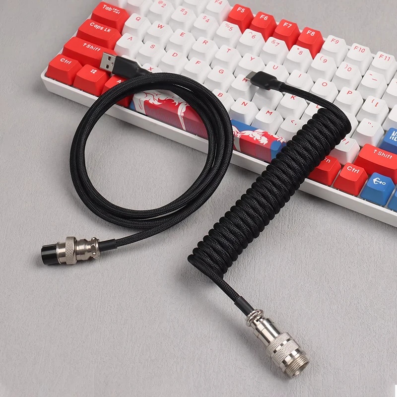 180cm Mechanical Keyboard Coil - огляд і ціна Gaming Keyboard Types