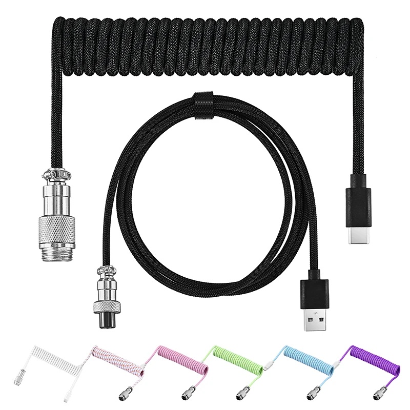 180cm Mechanical Keyboard Coil - огляд і ціна Gaming Keyboard Types