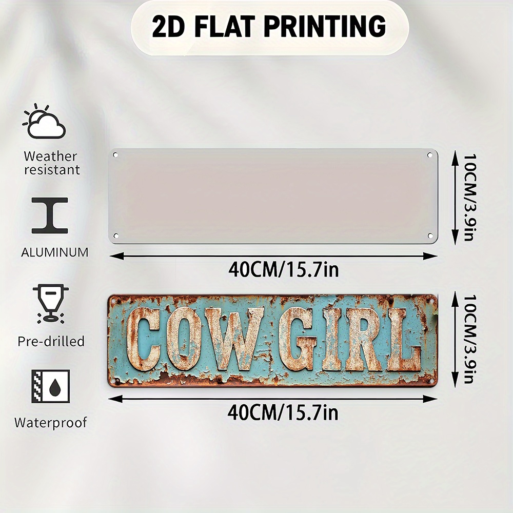 2D Metal Cowgirl Wall Art - Vi - огляд і ціна Brass Weight Plate