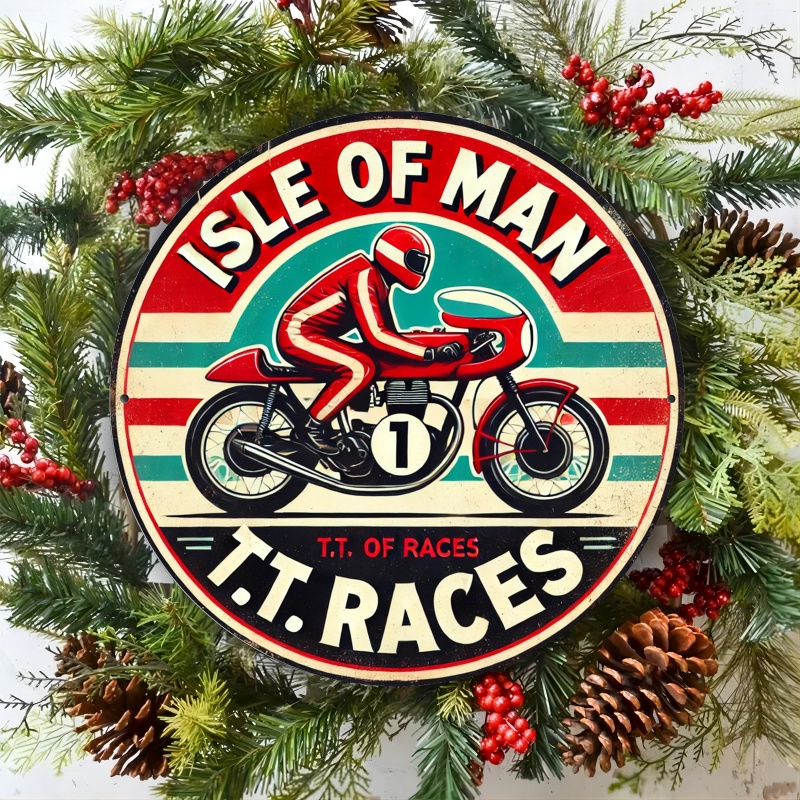 Vintage Isle of for Man TT Rac - огляд і ціна Brass Weight Plate