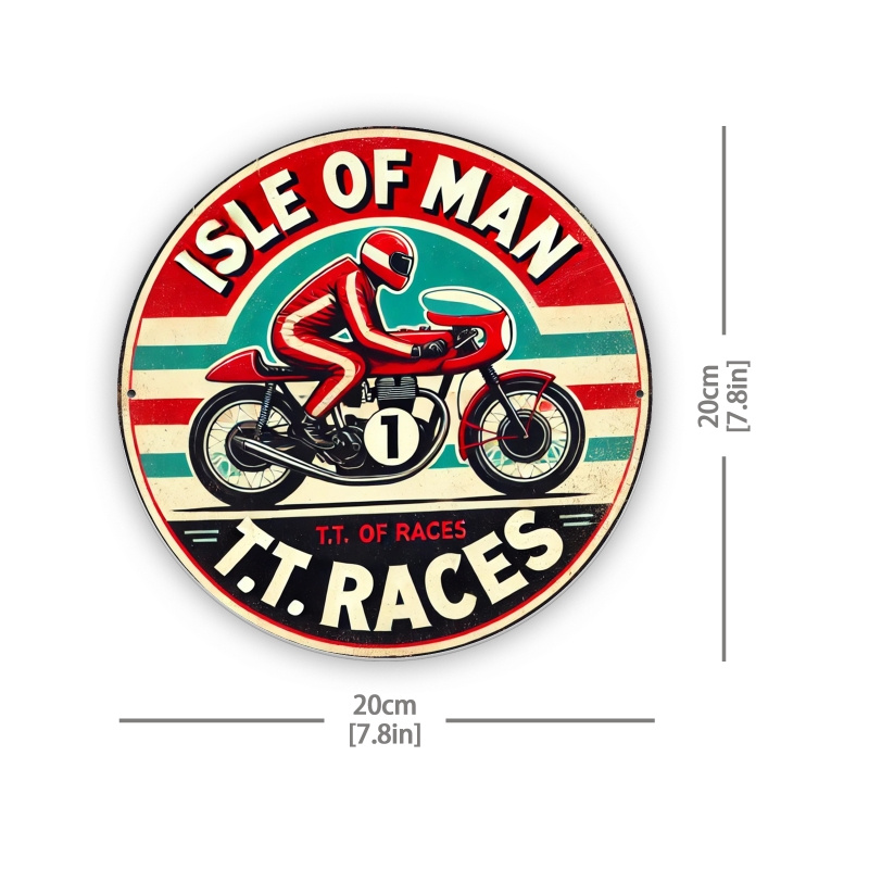 Vintage Isle of for Man TT Rac - огляд і ціна Brass Weight Plate