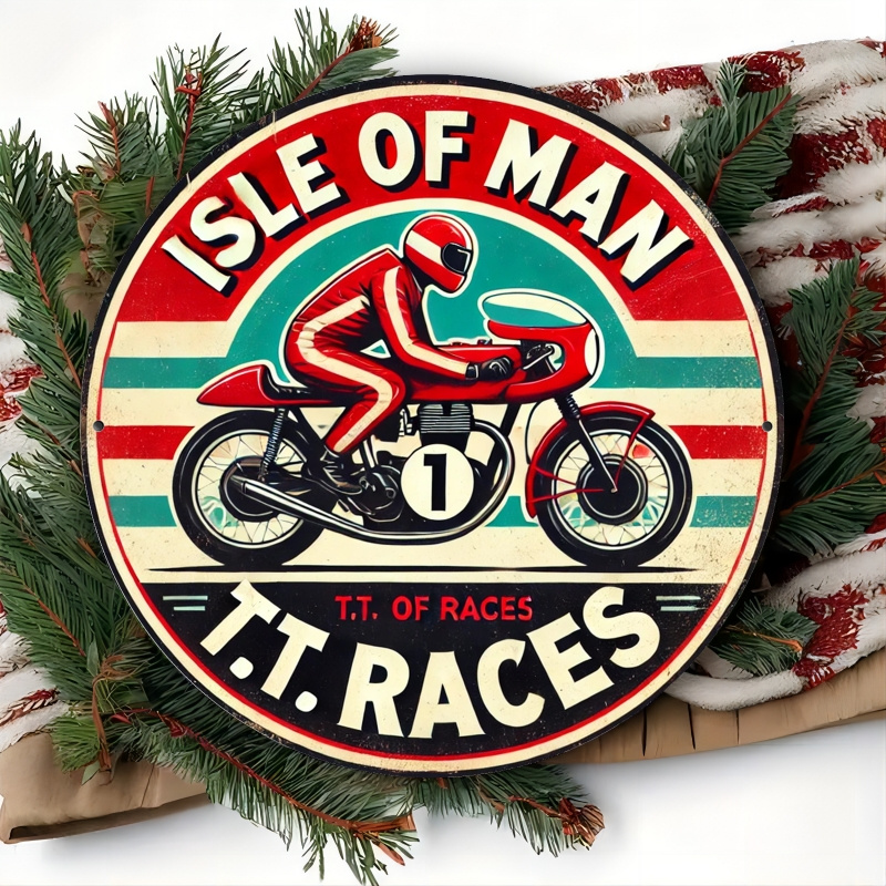 Vintage Isle of for Man TT Rac - огляд і ціна Brass Weight Plate
