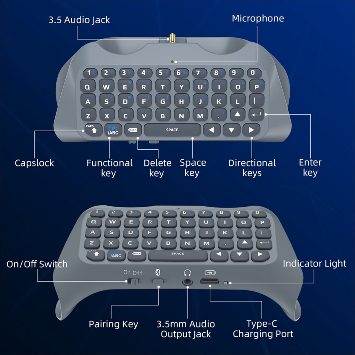 goodidea 3.5mm Gaming Wireless - огляд і ціна Gaming Keyboard Mini