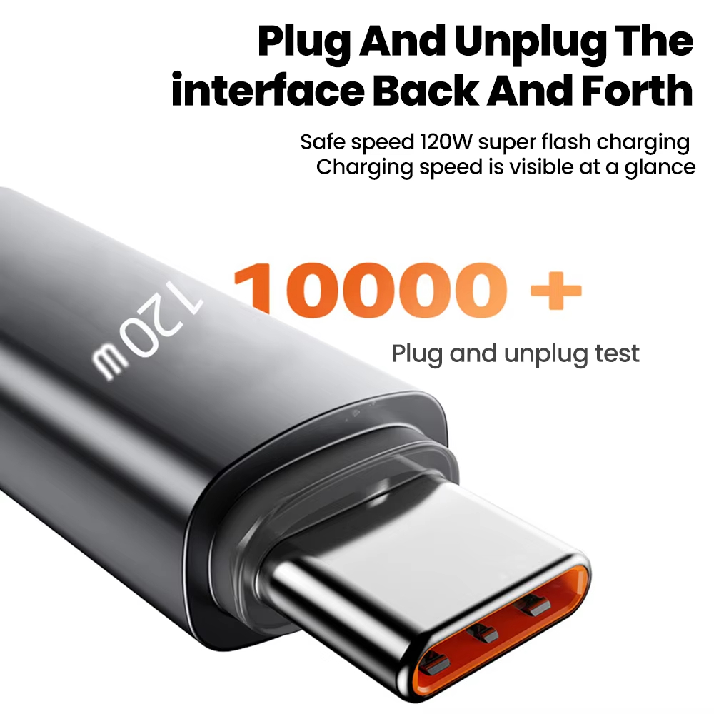120W USB C to USB C Car Charge - огляд і ціна Coiled Usb Cable