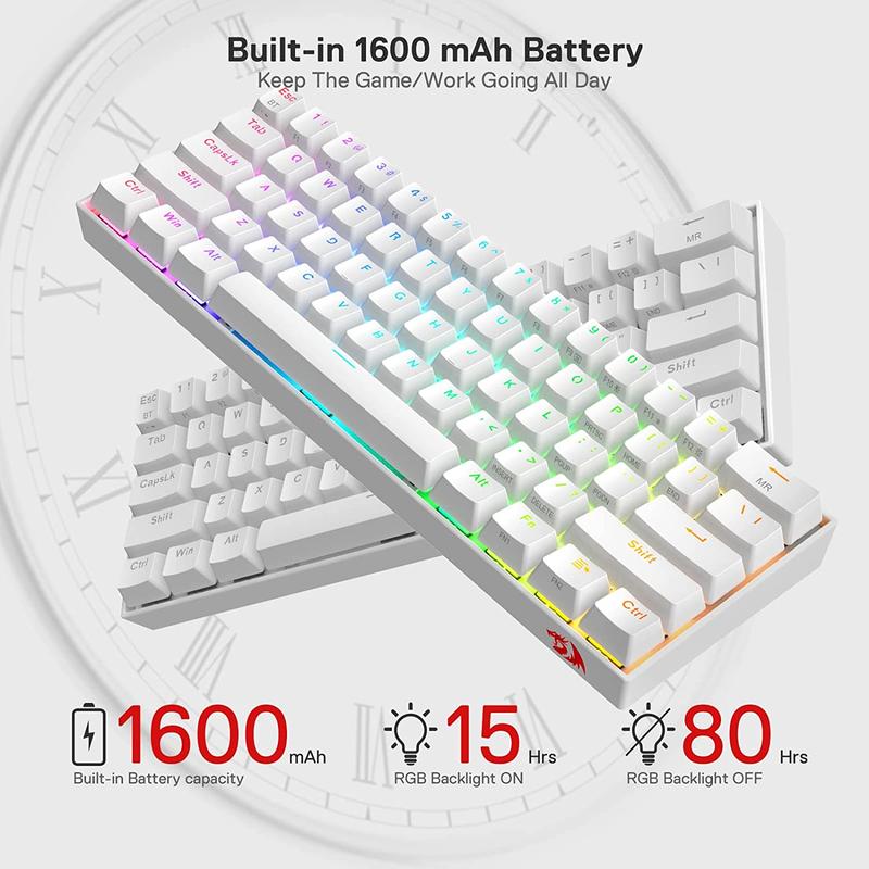 Redragon K530 Pro Draconic 61  - огляд і ціна Keyboard Gaming Transparent