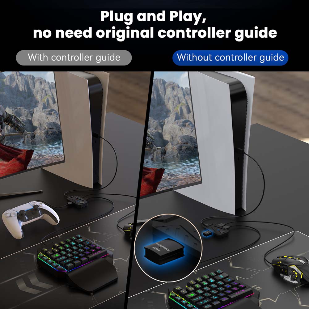 for PS5 Gaming Keyboard Mouse  - огляд і ціна Gaming Keyboard Types
