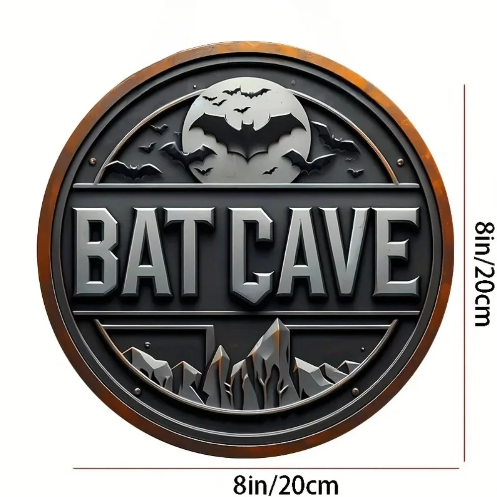 Vintage Batcave Metal Sign - 8 - огляд і ціна Brass Weight Plate