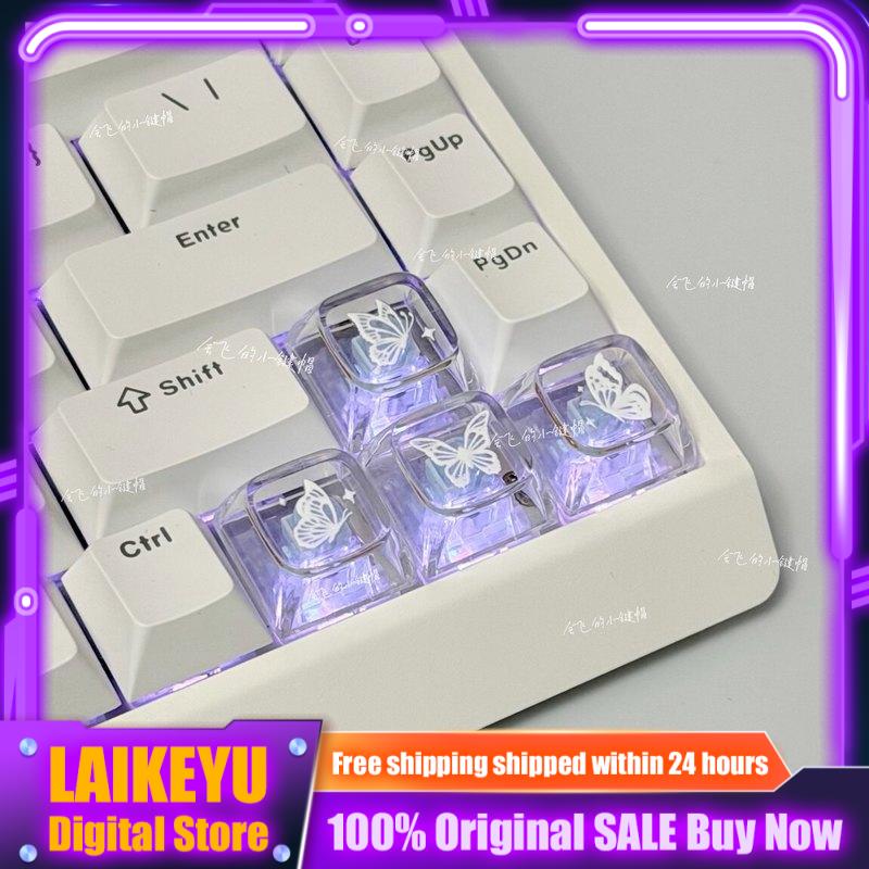 Transparent Butterfly Themed K - огляд і ціна Keyboard Gaming Transparent