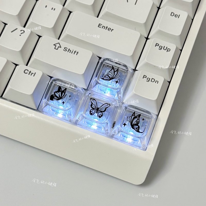 Transparent Butterfly Themed K - огляд і ціна Keyboard Gaming Transparent