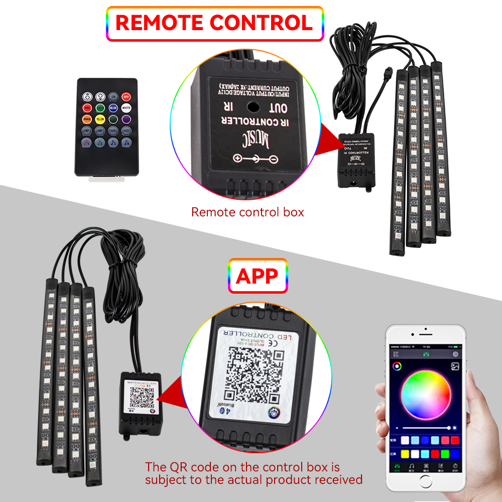 RGB Motorcycle LED Underglow A - огляд і ціна Rgb Underglow Strip