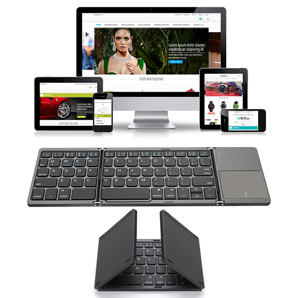 Portable Foldable Folding Keyb - огляд і ціна Gaming Keyboard Budget