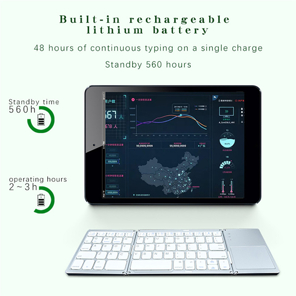 Portable Foldable Folding Keyb - огляд і ціна Gaming Keyboard Budget