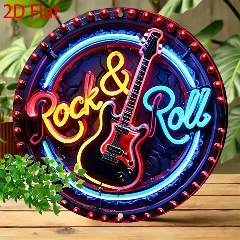 A Vintage Rock Neon Sign, 2Dfl - огляд і ціна Brass Weight Plate