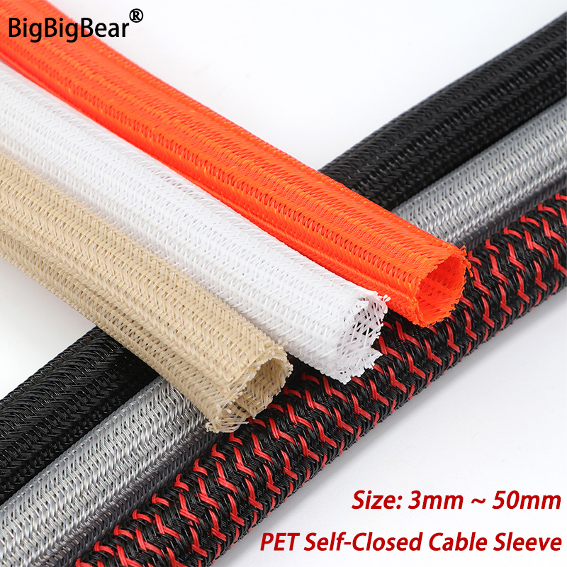 3/5/10m PET Cable Sleeve Self- - огляд і ціна Coiled Usb Cable