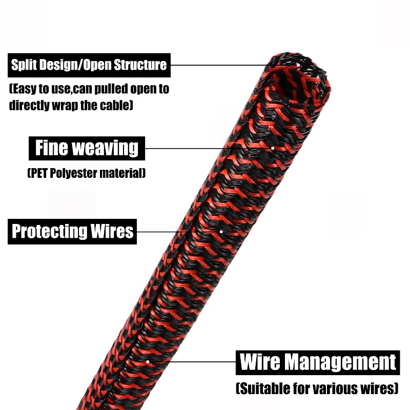 3/5/10m PET Cable Sleeve Self- - огляд і ціна Coiled Usb Cable