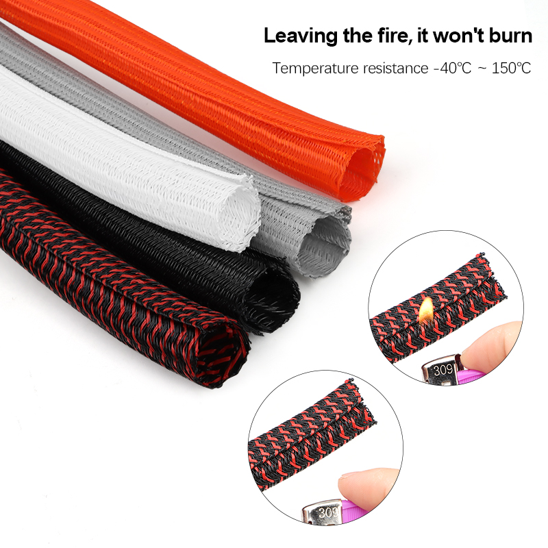 3/5/10m PET Cable Sleeve Self- - огляд і ціна Coiled Usb Cable
