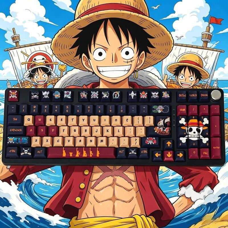 BANDAI One Piece Monkey D. Luf - огляд і ціна Gaming Keyboard Theme