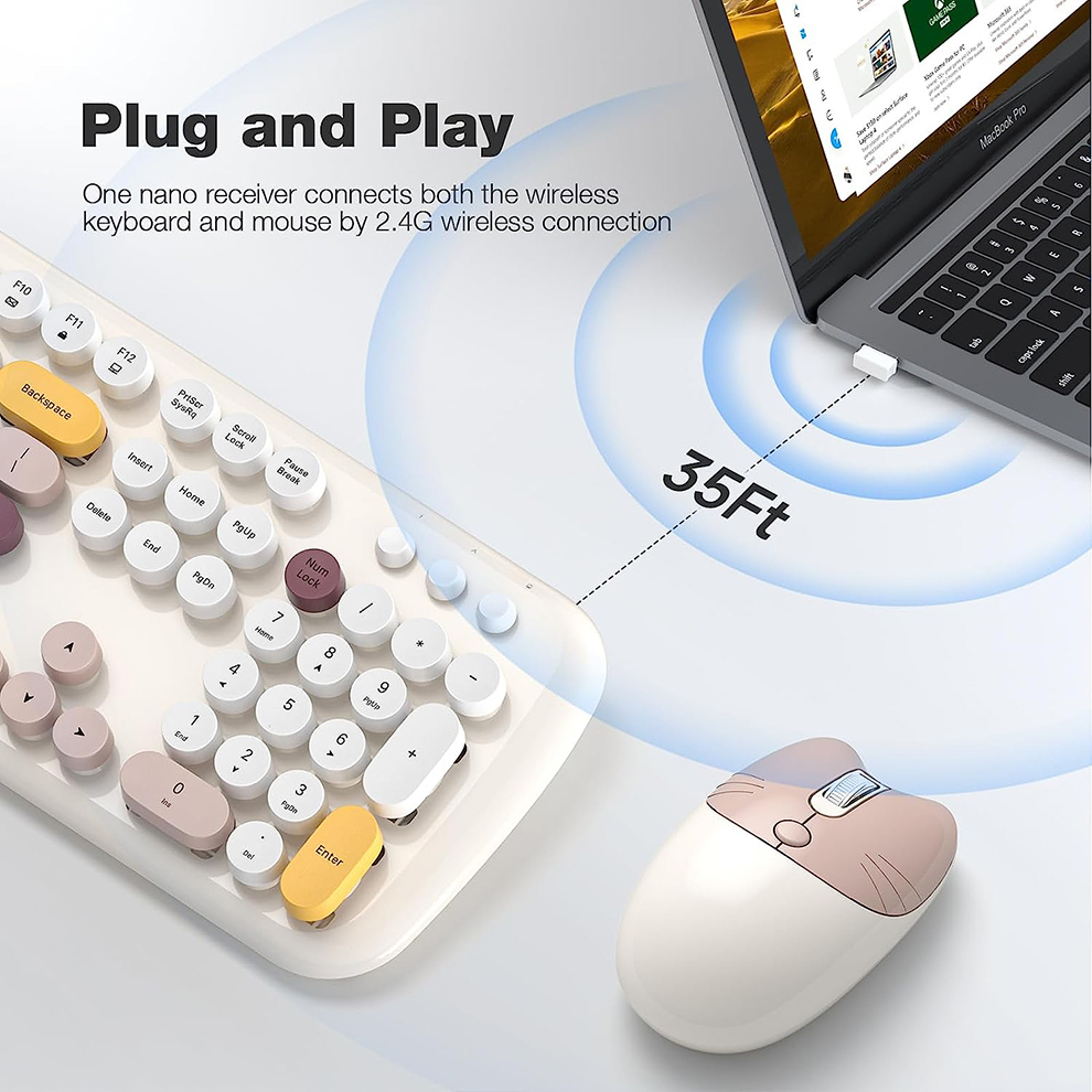 MOFII Wireless Keyboard and Mo - огляд і ціна Gaming Keyboard Budget